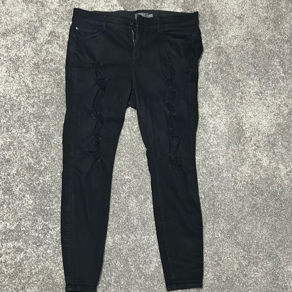 Torrid Ripped Skinny Jeans
